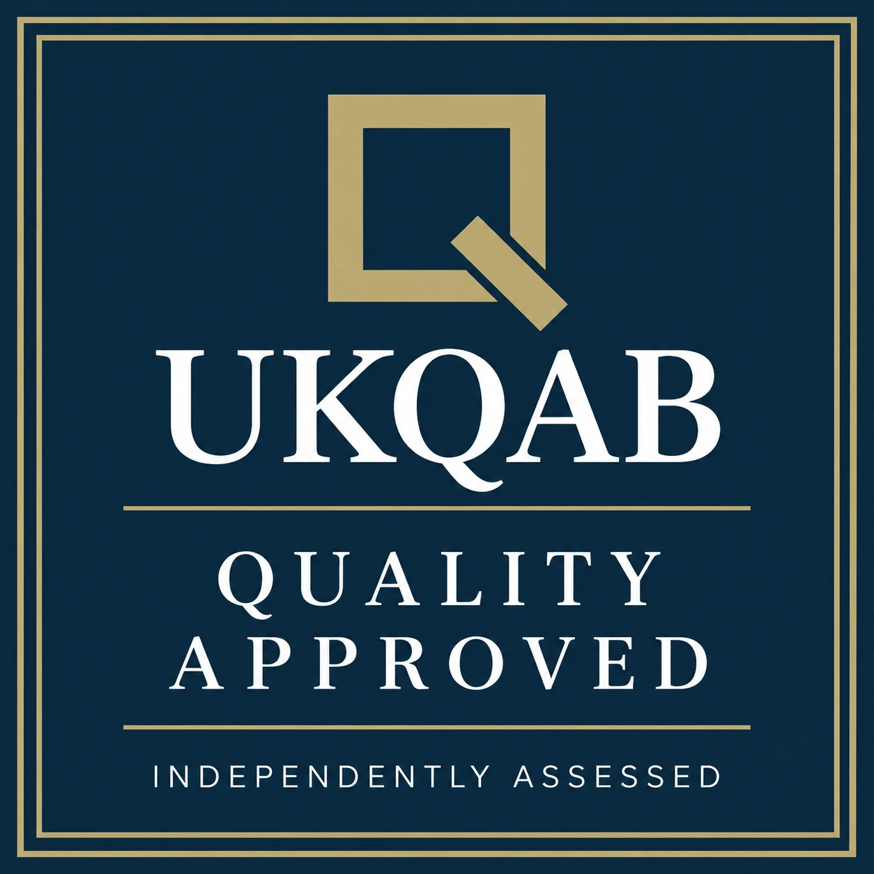 UKQAB Quality Approved badge